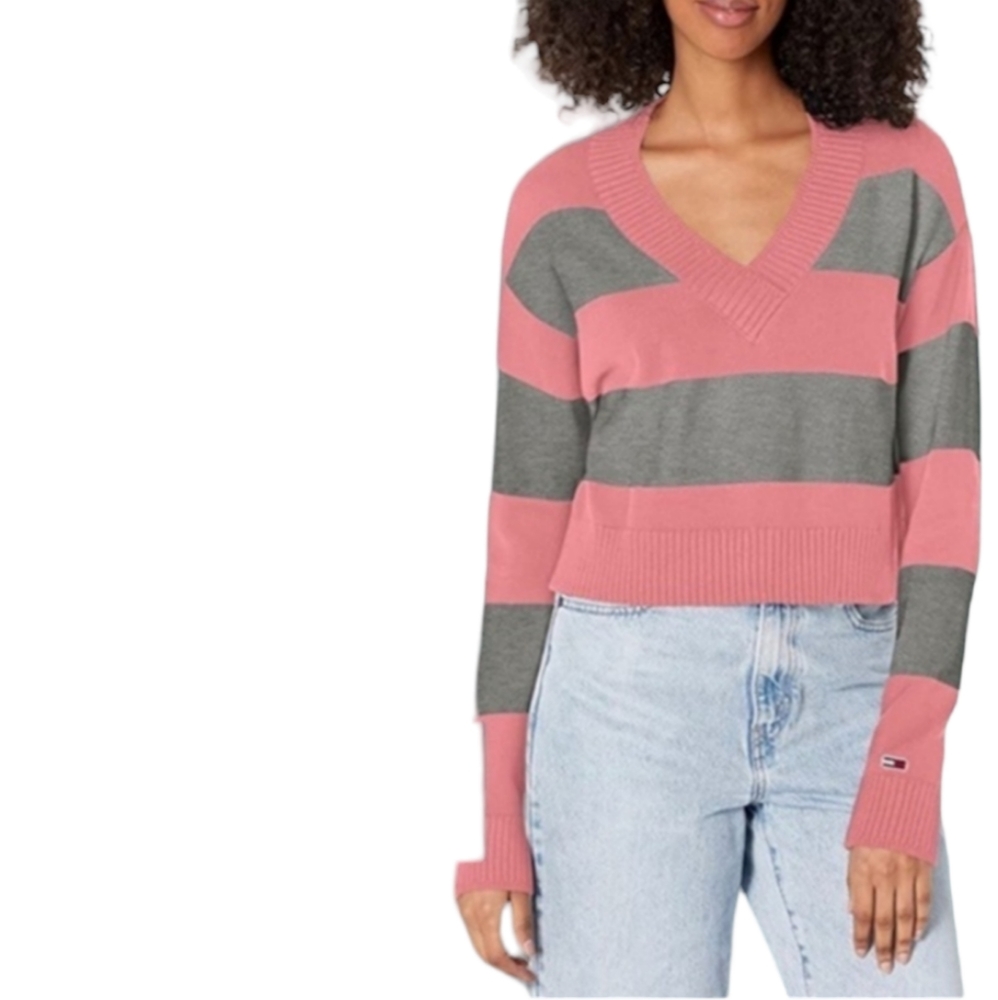 Tommy Hilfiger Jeans Striped Sweater Large
